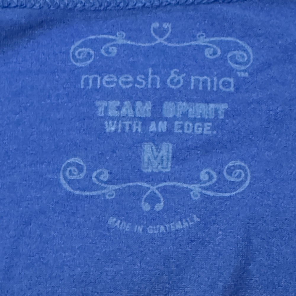 Chic Blue Short Sleeve Women's KU Tee - Picture 9 of 13